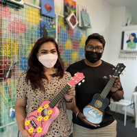 Art & Music Jam | Paint & Play a Ukulele (Any Age, Includes Drink, Pet-friendly)