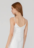 Keepin It Classy Midi Dress In White #6stylexclusive
