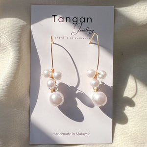 Tri Dainty Earring