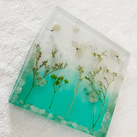 Floral Resin Coasters Collection I