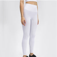 Ribbed Leggings- White
