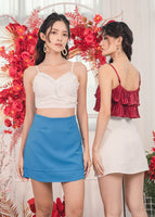 Heart To Heart Skorts In Blue #6stylexclusive
