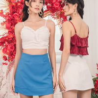 Heart To Heart Skorts In Blue #6stylexclusive