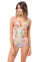 Garden Canasta One Piece Swimsuit
