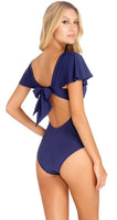 Solid Summer Salt One Piece Swimsuit with wire support
