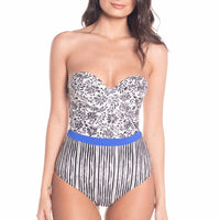 Belle Époque One Piece Swimsuit with wire support
