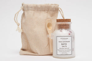 Bath Salts Rose Geranium (70g)