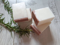 Handmade Hand Soap - Goatmilk Honey Rosemary Lavender (set of 2 pcs)
