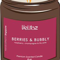 Berries & Bubbly - Premium Scented Candle