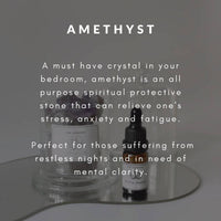 Natural Amethyst Crystal Scents Diffuser Gift Set