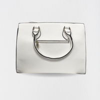 Coterra Shera Satchel Handbag in White
