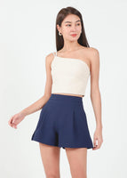 Chloe Double Strap Toga Top in Nude #6stylexclusive
