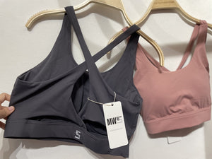 COLLECTED Sports Bra ( Flamingo Pink )