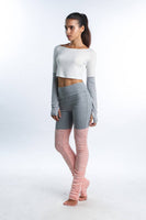 Serene Yogini Crop in White
