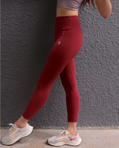 All Day Leggings in Wine Red