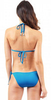 ENVY PUSH UP® Cerulean String Bikini Top with Classic String Bikini Bottom
