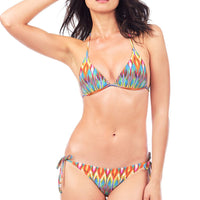 ENVY PUSH UP Majorca String Bikini Top with Classic String Bikini Bottom