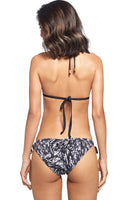 ENVY PUSH UP Palawan Double String Bikini Top with Scrunched Back Bikini Bottom
