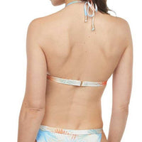 ENVY PUSH UP Cozumel Banded String Bikini Top with Mid Rise Bikini Bottom