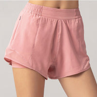 Running Shorts-Flush Pink
