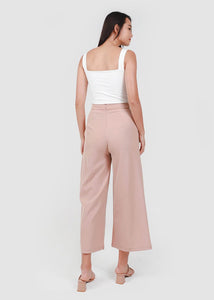 Getto Palazzo Pants In Nude Pink #6stylexclusive