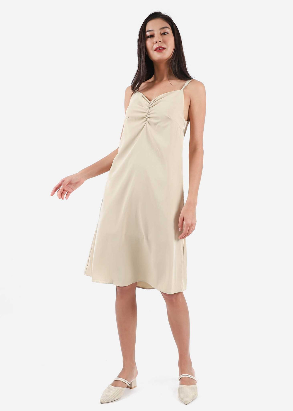Gracia Ruched Dress #6stylexclusive