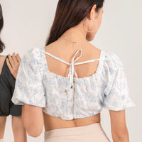 Adonis Puffy Top In Florals #6stylexclusive