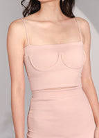 Flaunt The Body Top in Blush pink #6stylexclusive
