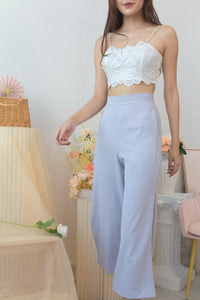 Victoria Lace Top in White in XS (DEFECT#23)