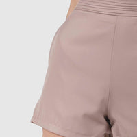 Loeve Highwaist Shorts In Taupe #6stylexclusive