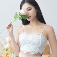 Victoria Lace Top in White #MadeByKEI
