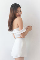 Odette Lace Top in White #MadeByKEI
