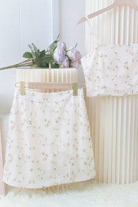 Blossom Embroidered Skorts in Soft Bloom #MadeByKEI