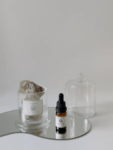 Natural Smoky Quartz Crystal Scents Diffuser Gift Set