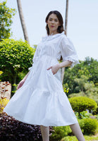 NONA Marrion Midi Dress White
