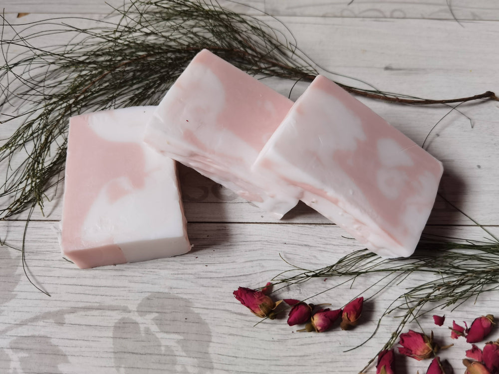 Handmade Bath Soap - Rose (Geranium) Bloom