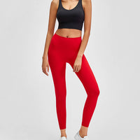 Essential Legging-Lucky Red