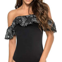 Maya Bay Off Shoulder One Piece Swimsuit