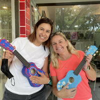 Art & Music Jam | Paint & Play a Ukulele (Any Age, Includes Drink, Pet-friendly)