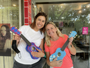 Art & Music Jam | Paint & Play a Ukulele (Any Age, Includes Drink, Pet-friendly)