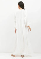 NONA Boho Dress Maxi White
