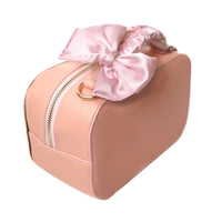BELLA by emma l Soleil Structured Camera Bag with Chain (Pink)