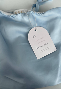 Essential Top in Baby Blue in S (DEFECT#9)