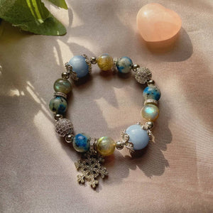 Gemstone (Crystal) Bracelet - Marina