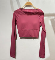 Valent Long Sleeve Top - Magnenta
