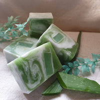 Handmade Hand Soap - Aloe Vera Lemon (set of 2 pcs)