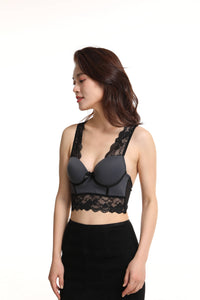 Questchic Acadia Long Line Underwired Push-up Bra