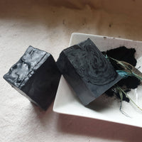Handmade Hand Soap - Bamboo Charcoal Teatree Mint (set of 2 pcs)