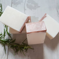 Handmade Hand Soap - Goatmilk Honey Rosemary Lavender (set of 2 pcs)