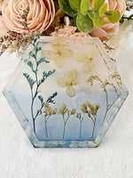 Floral Resin Coasters Collection I
